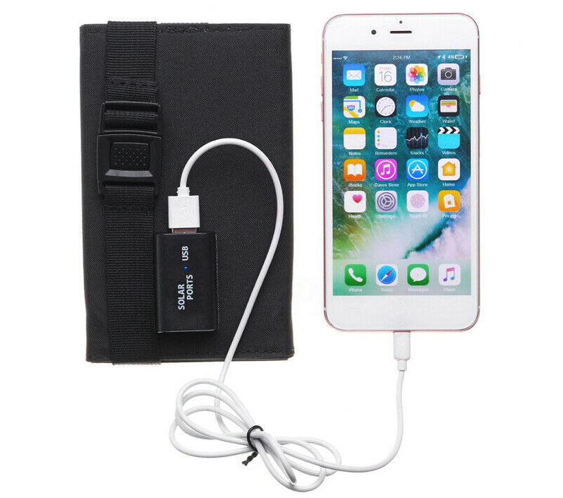 Panneau de batterie pliable solaire portatif de l'interface USB 20W5V