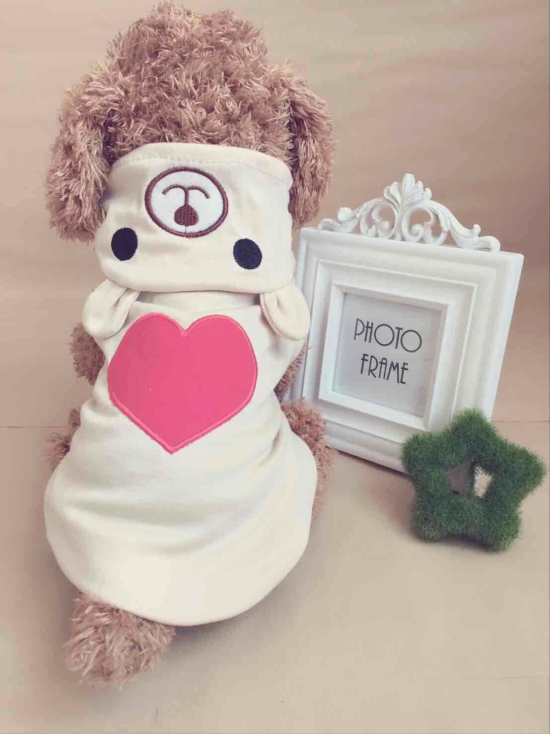 Vêtements d'été pour animaux de compagnie, ours d'amour, vêtements de transformation, vêtements pour animaux de compagnie 