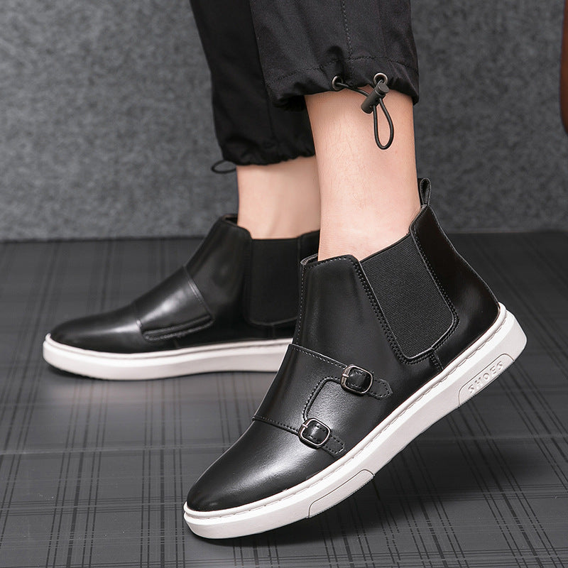Zapato de tabla de caña alta 38-46 Tamaño Moda Retro Tendencia