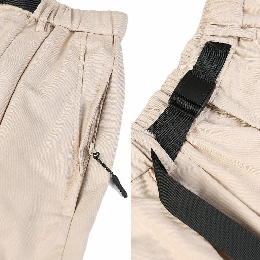 Men's Mountain Loose Casual Wide-leg Sports Trousers