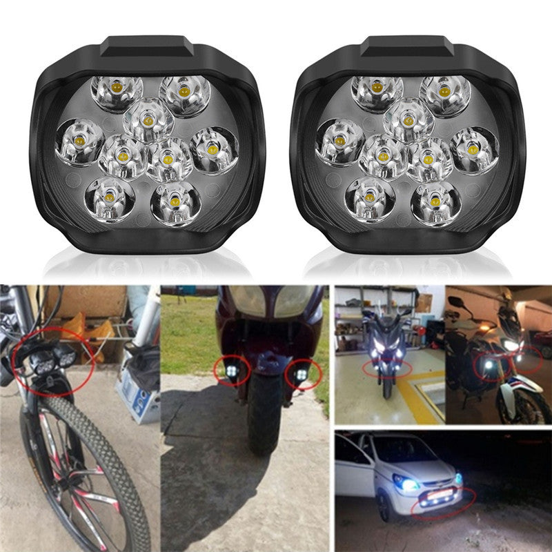 Éclairage de moto 9LED haute puissance