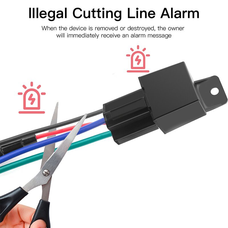 Localisateur de mise hors tension à distance du traqueur antivol de voiture