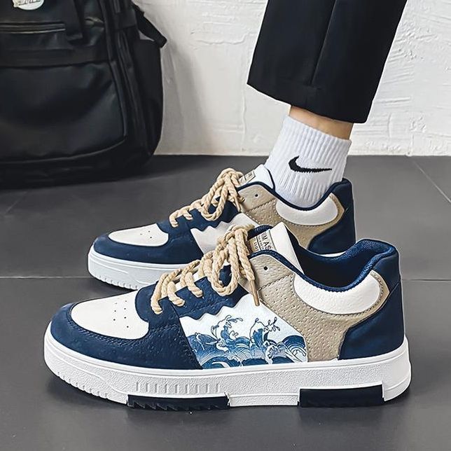 Mode Nouveau Cuir Casual Hommes