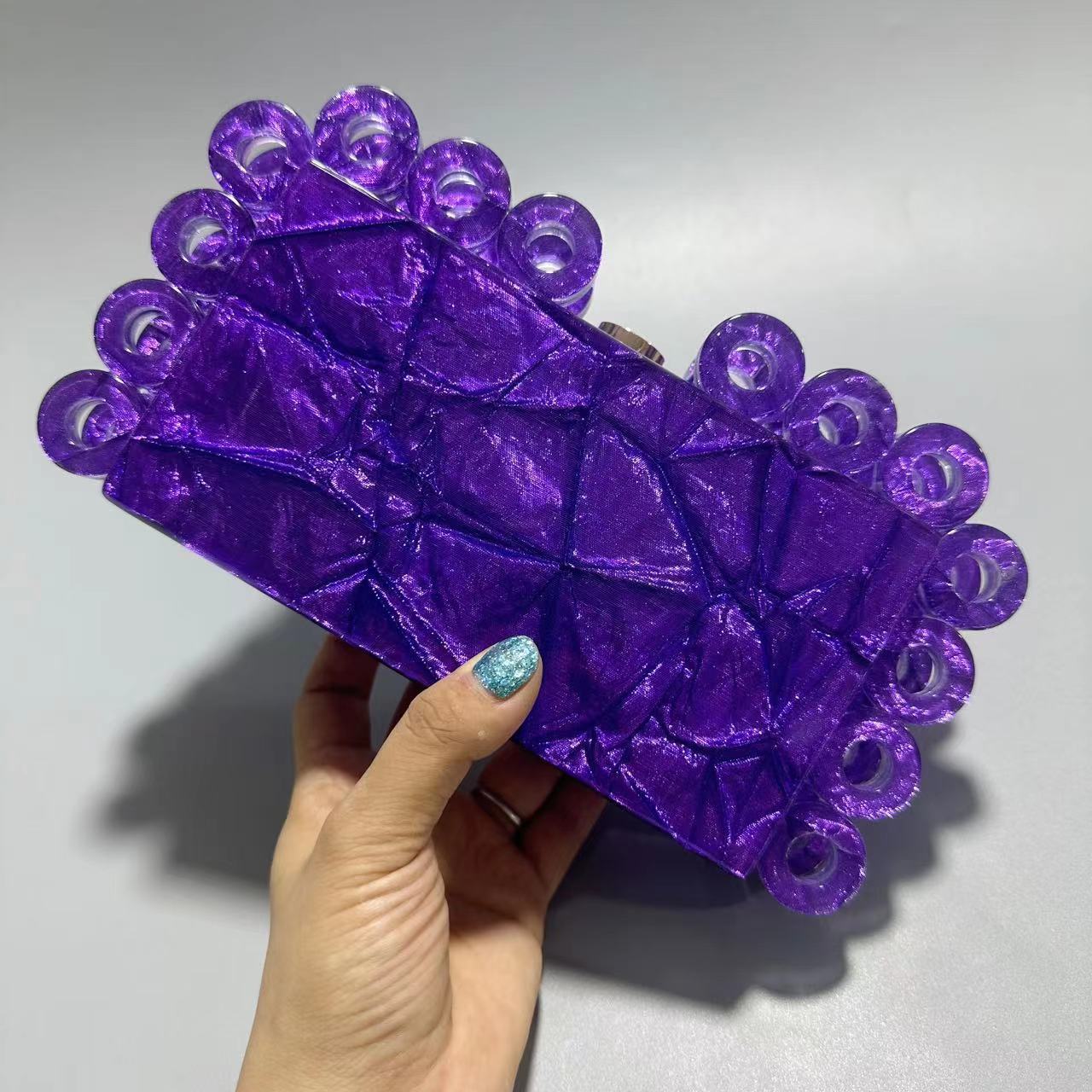 Pochette circulaire pour femmes, nouvelle mode