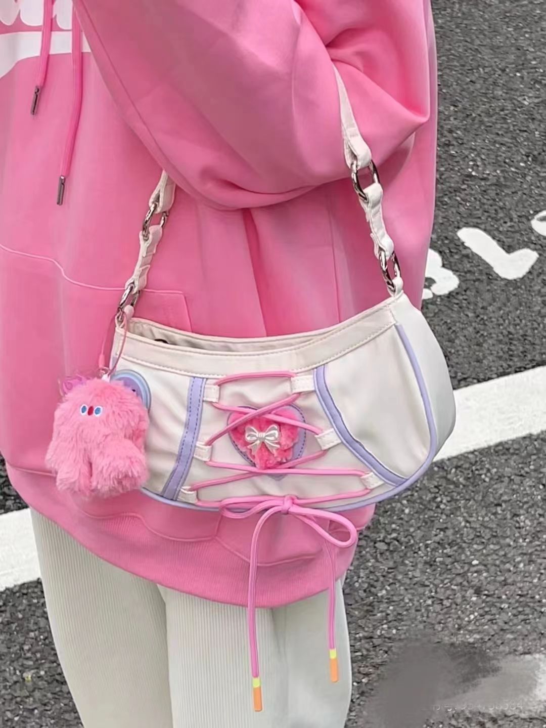 Coréen Ins Niche jeunesse Mori Style une épaule petite mode