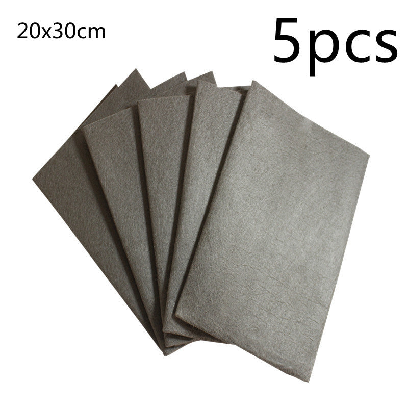 Chiffon de nettoyage magique épaissi Surface en microfibre polissage instantané chiffon de nettoyage ménager pour vitres miroirs Gadgets de cuisine de voiture