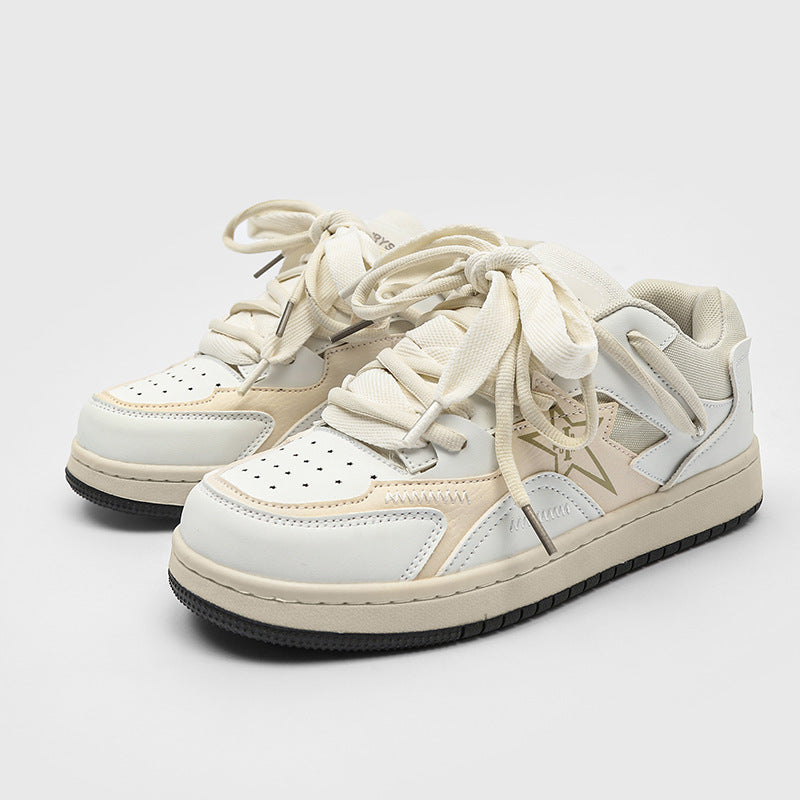 Zapatos de hombre Zapatillas de deporte transpirables Zapatillas bajas de cuerda gruesa para hombres Amantes Zapatos de skate casuales salvajes