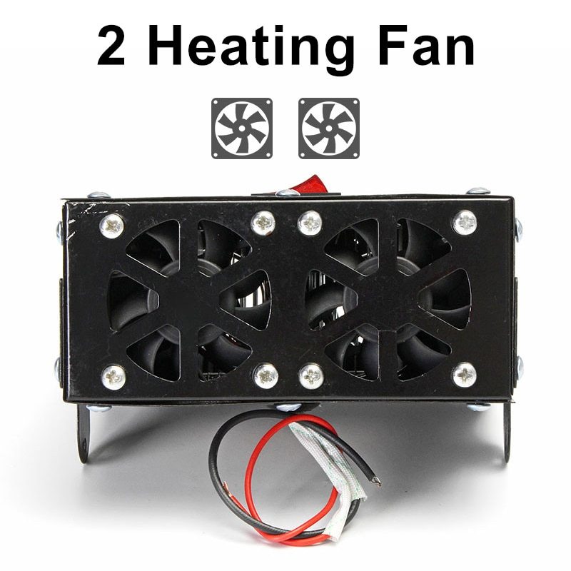 Exportation mini voiture chauffage électrique voiture chauffage électrique chauffage ventilateur chauffage dégivreur 12V24V désembuage