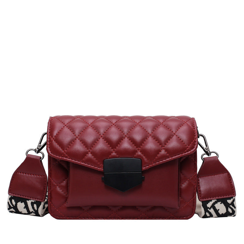 Simple Women's Fashion Shoulder Diamond Crossbody Bag