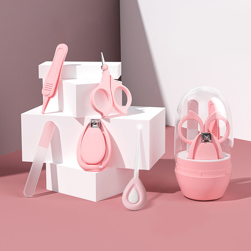 Round Can Set Baby Nail Clippers For Newborns