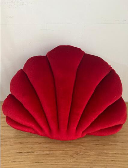 Almohada de concha de simulación, cojín, almohada para siesta de muñeca