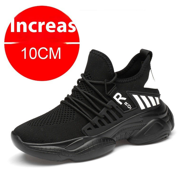 Chaussures de sport décontractées à talon de mode pour hommes d'ascenseur