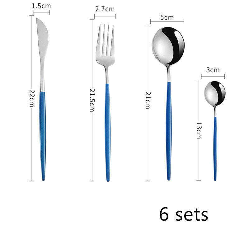 ensemble de cuillères en acier inoxydable de vaisselle