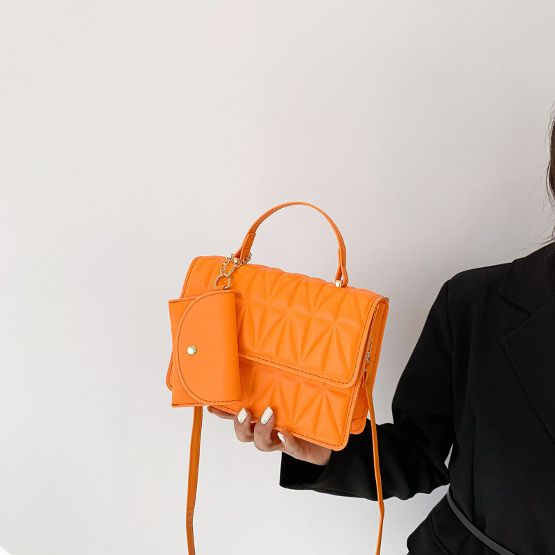 Fourre-tout élégant de fil de broderie de diamant de mode populaire