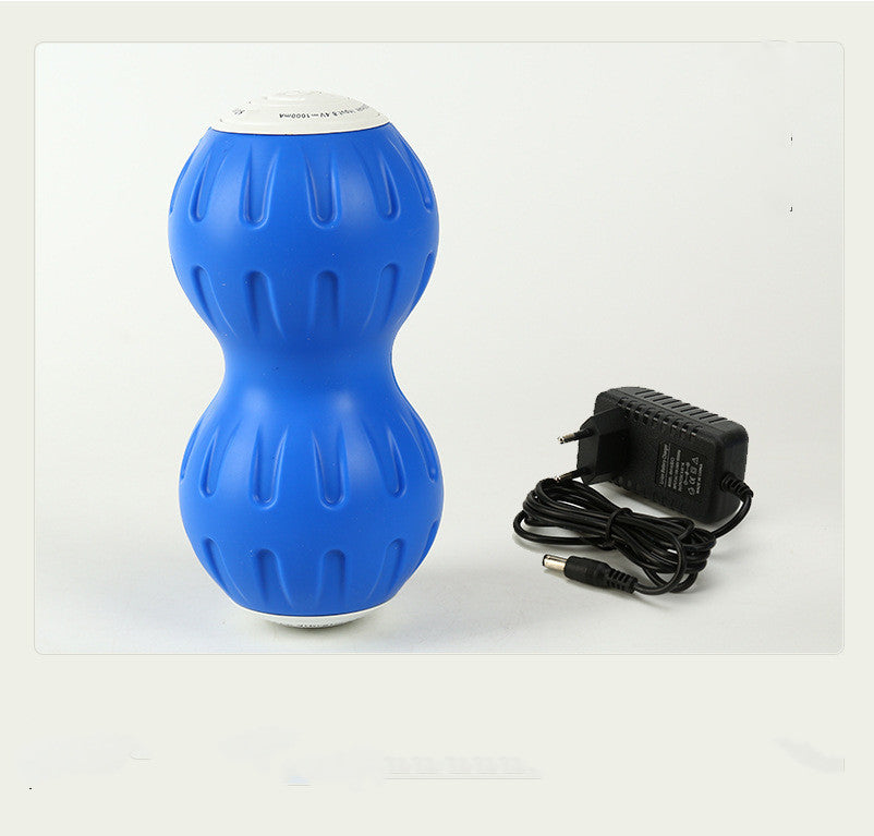 Bola de maní vibratoria eléctrica, relajante muscular, gimnasio en casa, Fitness, Yoga, masajeador, bola de maní vibratoria