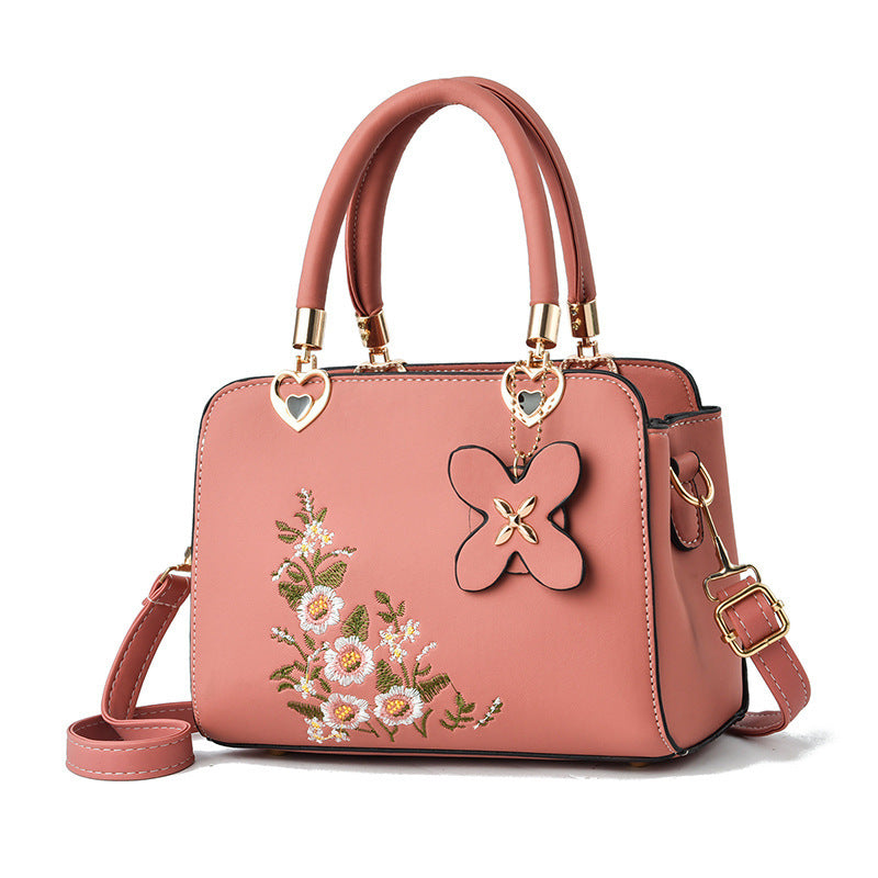 Sac à main à bandoulière décoratif à imprimé Floral pour femmes, mode européenne et américaine
