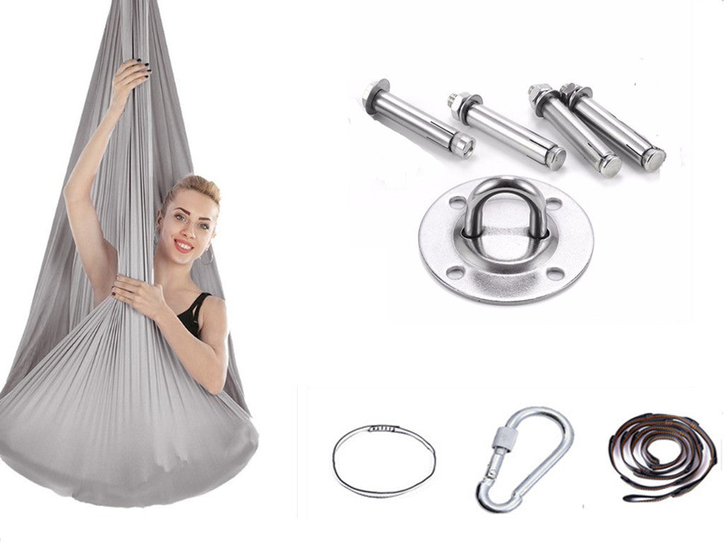 Hamaca columpio interior y exterior de algodón para niños, para acurrucarse hasta terapia sensorial infantil, paquete elástico suave, asiento estable