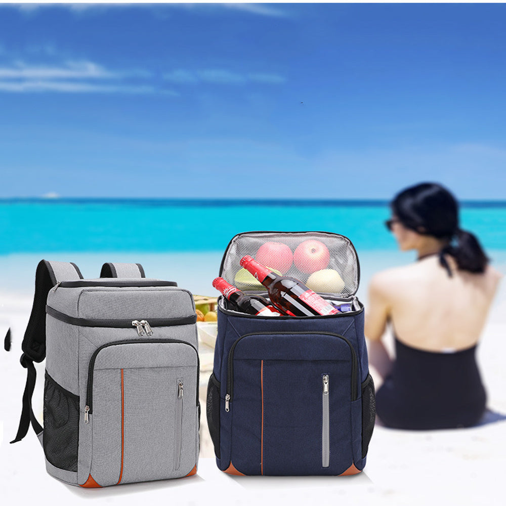 Mochila de doble aislamiento creativa al aire libre de gran capacidad