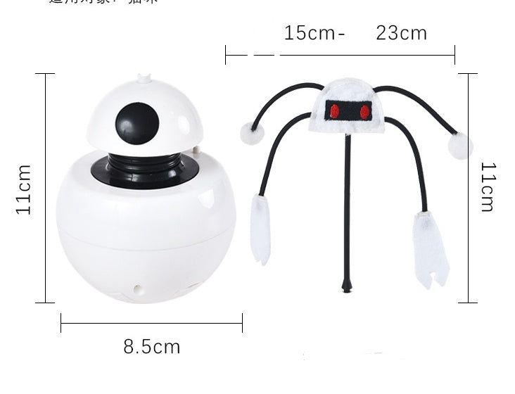 Jouet pour chat jouet drôle pour chat trois en un robot gobelet laser jouet pour chat
