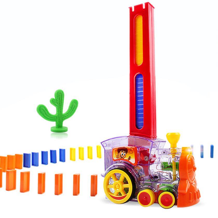 Domino dominos électriques Thomas petits blocs de train, Puzzle jouets pour enfants