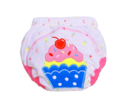 Pantalons à couches de dessin animé pour enfants, pantalons d'apprentissage pour bébés, pantalons d'entraînement respirants en coton pour nourrissons, couches lavables
