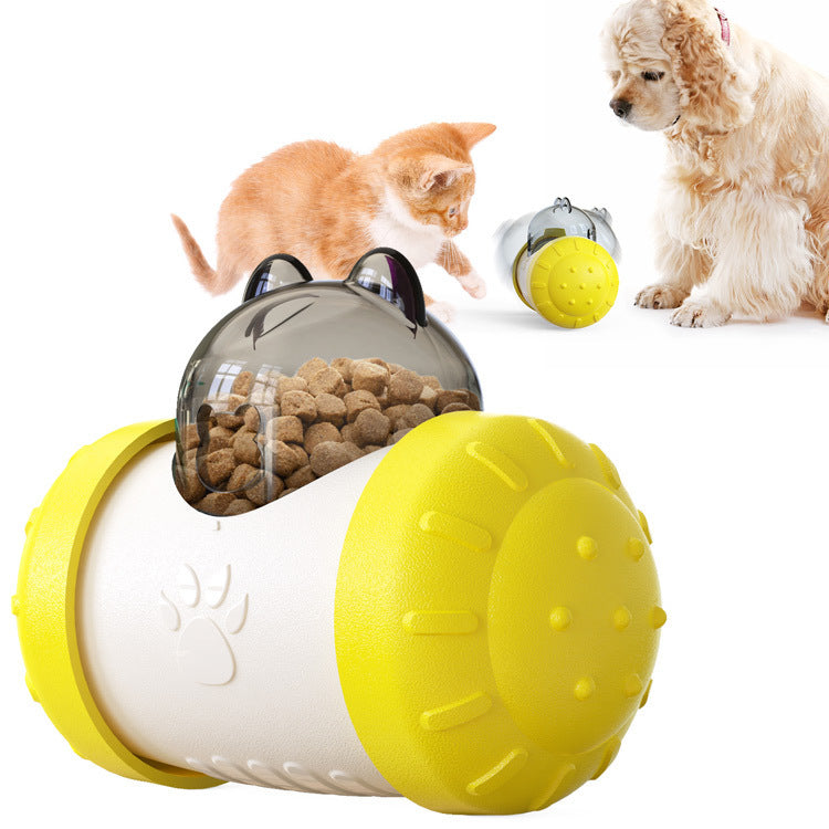 Jouets pour animaux de compagnie chien chat fuite balle de nourriture jouets interactifs éducatifs balançoire ours balle de nourriture lente