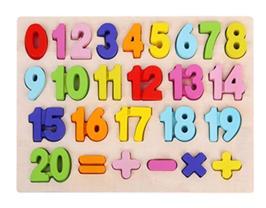 Jouets éducatifs bébé puzzle aides pédagogiques