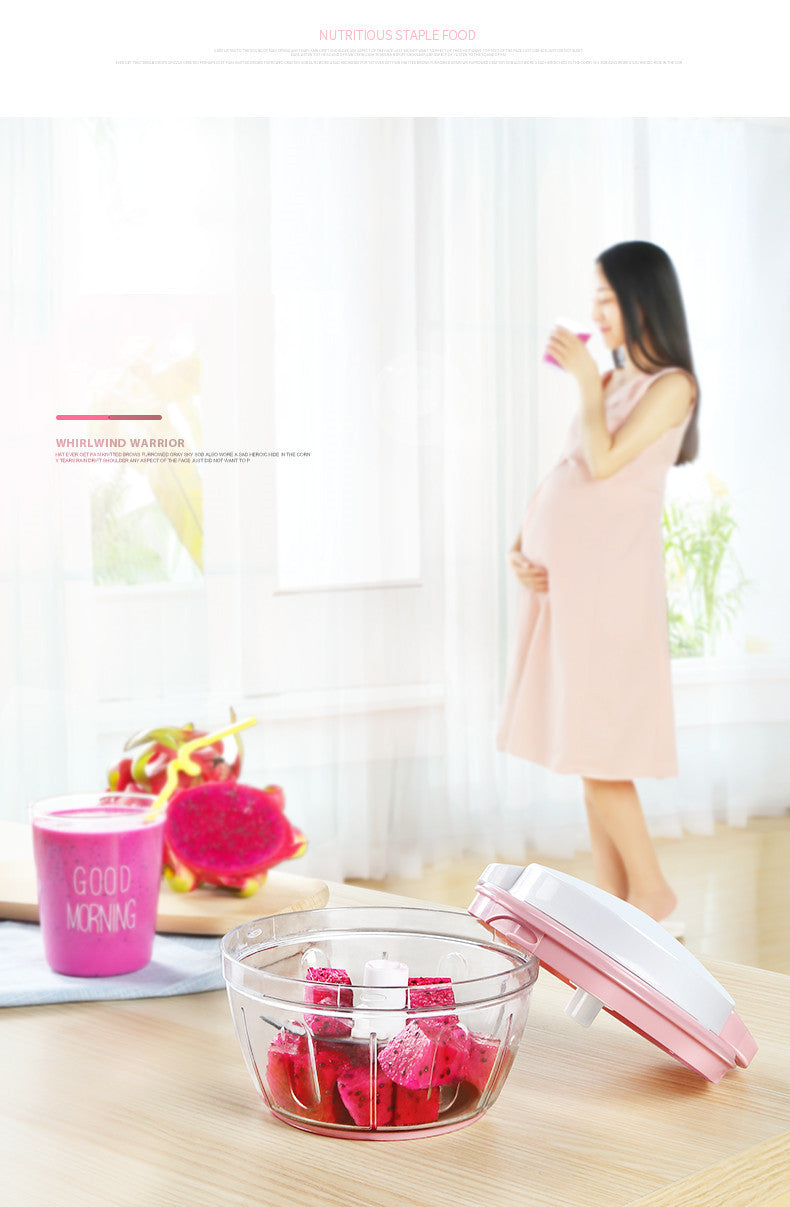 Mélangeur maison gingembre et ail