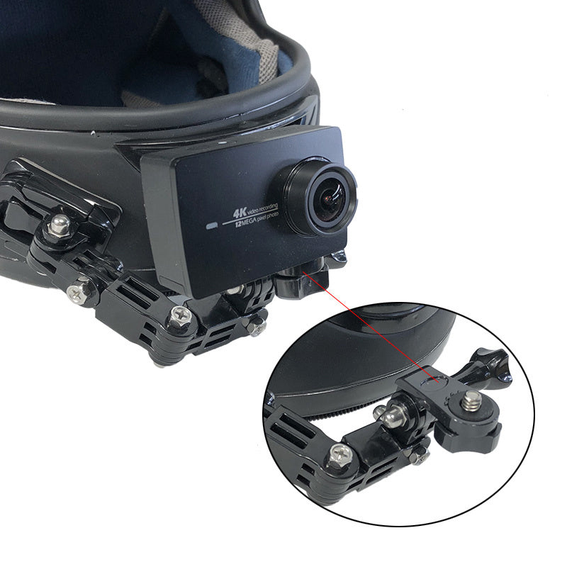 Support de caméra pour casque de moto