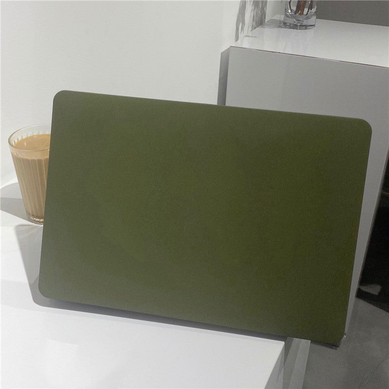 Carcasa protectora para MacBook Notebook Quicksand verde militar
