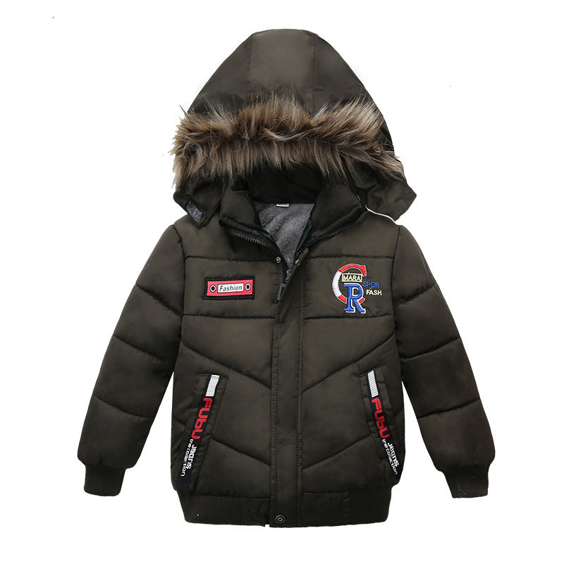 Vestes matelassées en coton pour garçons de petite et moyenne taille