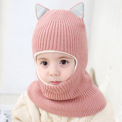 Bonnet écharpe d'hiver pour bébé