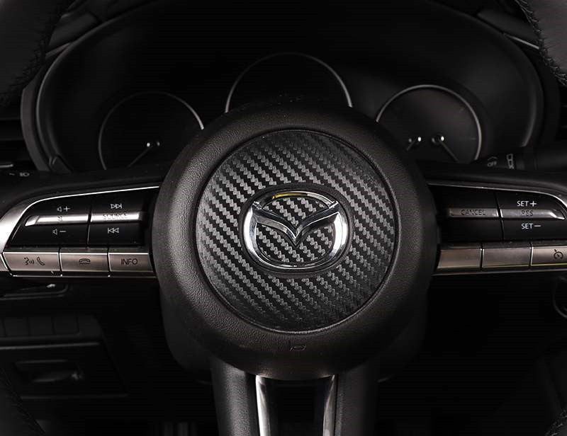 remontage d'un autocollant spécial en film de grain de fibre de carbone