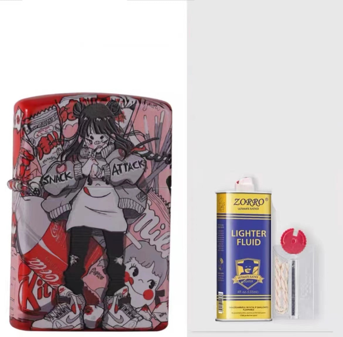 Encendedor de queroseno Muela abrasiva a prueba de viento Elemento secundario Alto nivel de apariencia