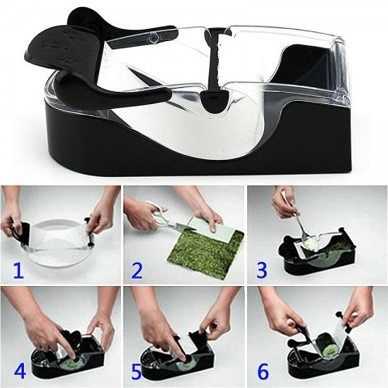 Machine à sushi en rouleau de cuisine en plastique bricolage