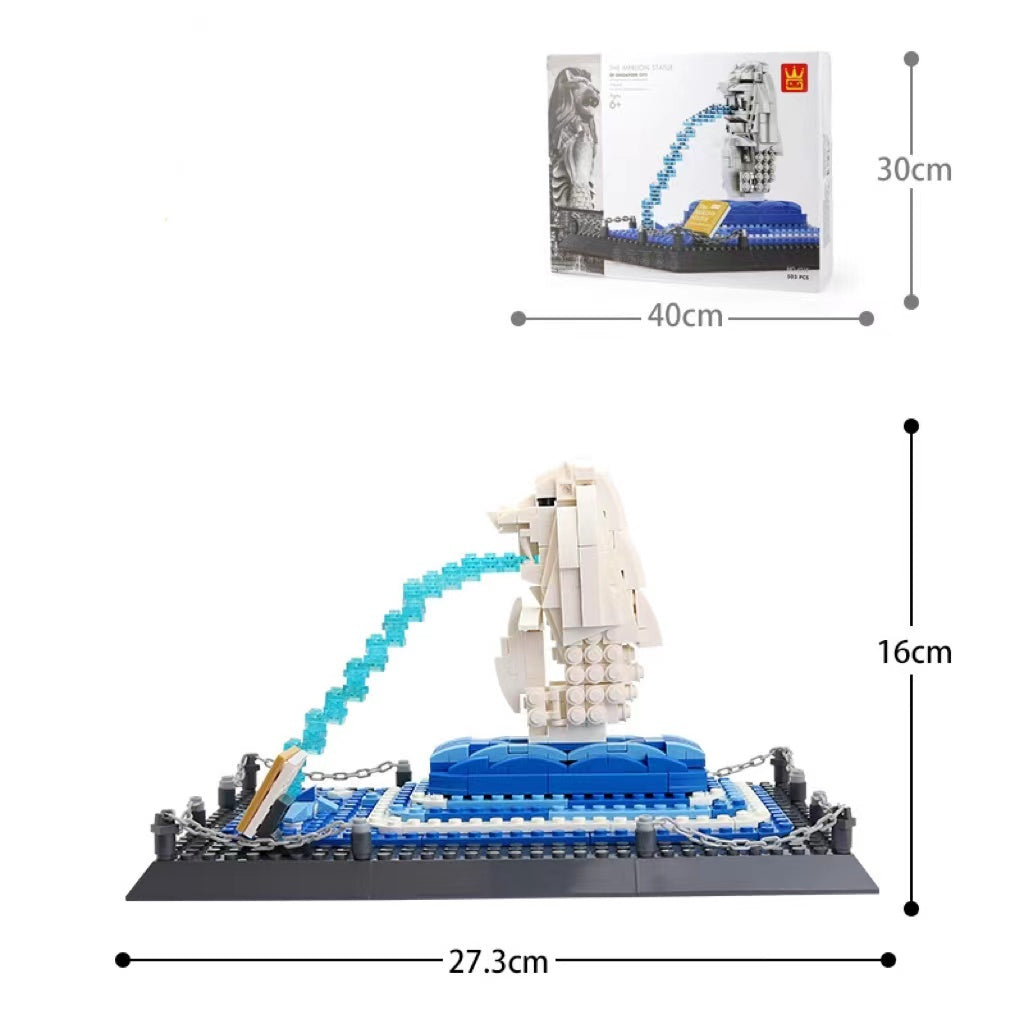 Wange Building Block Street View Jouets pour enfants