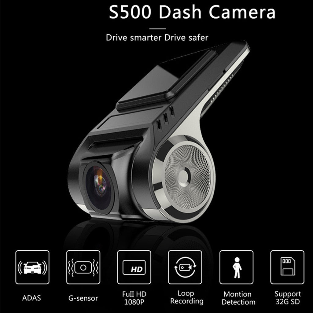Caméra enregistreur de conduite DVR de voiture USB