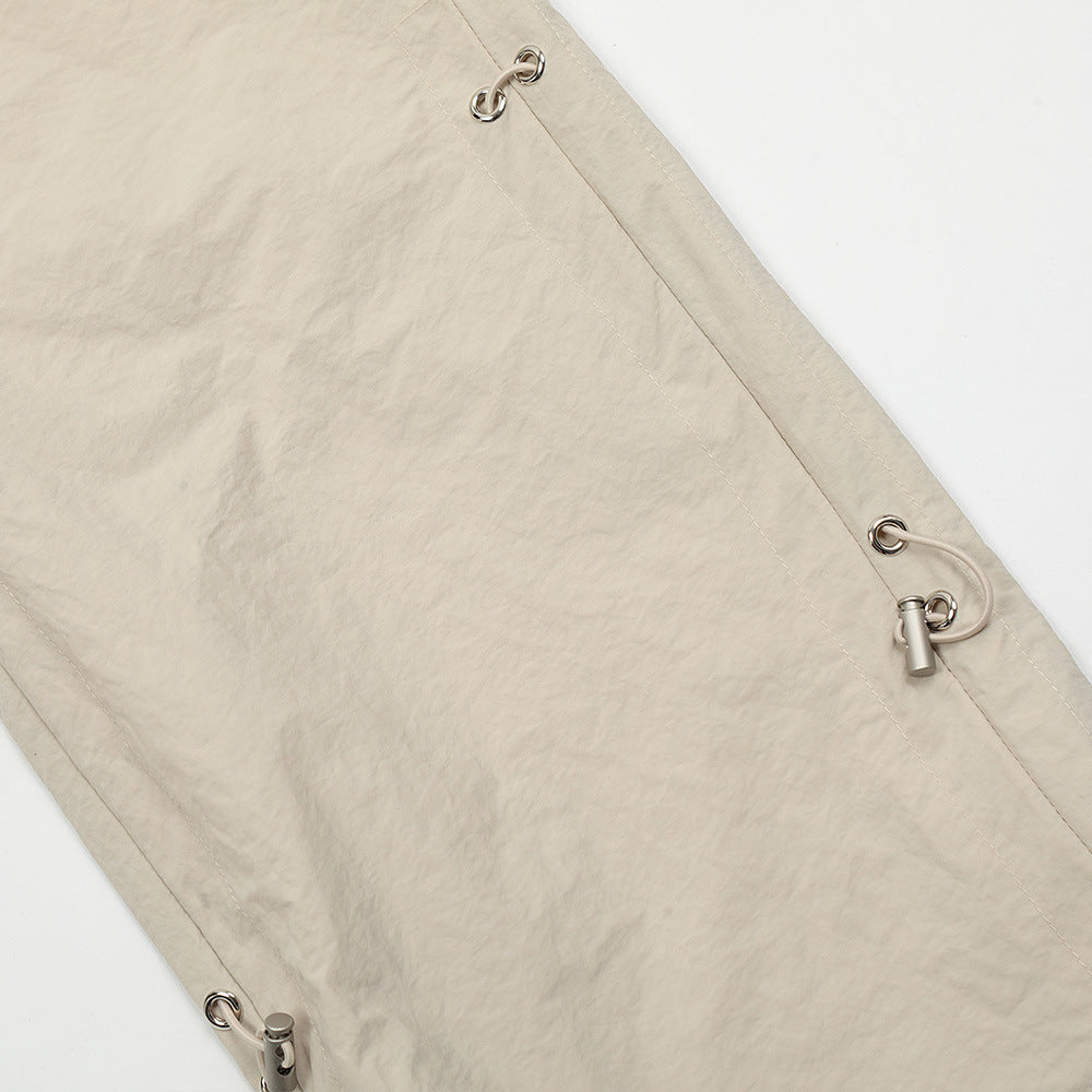 Men's Loose Sports Drawstring Ankle-tied Casual Pants