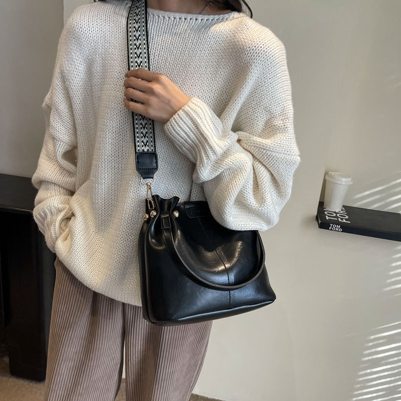 Bolso de axila portátil de un solo hombro de moda de gran capacidad