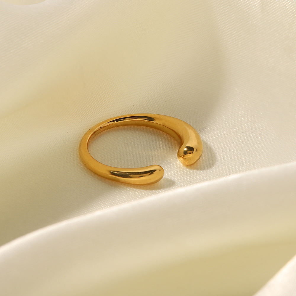 French Simplicity Women's Elegant Ring