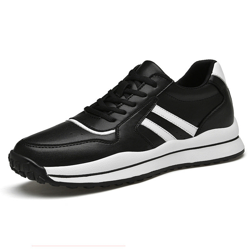 Printemps nouvelle hauteur augmentant 8CM chaussures de sport hommes en plein air bas haut