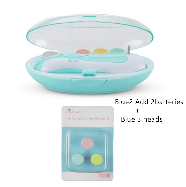 Polisseuse à ongles électrique multifonctionnelle anti-rayures pour bébé