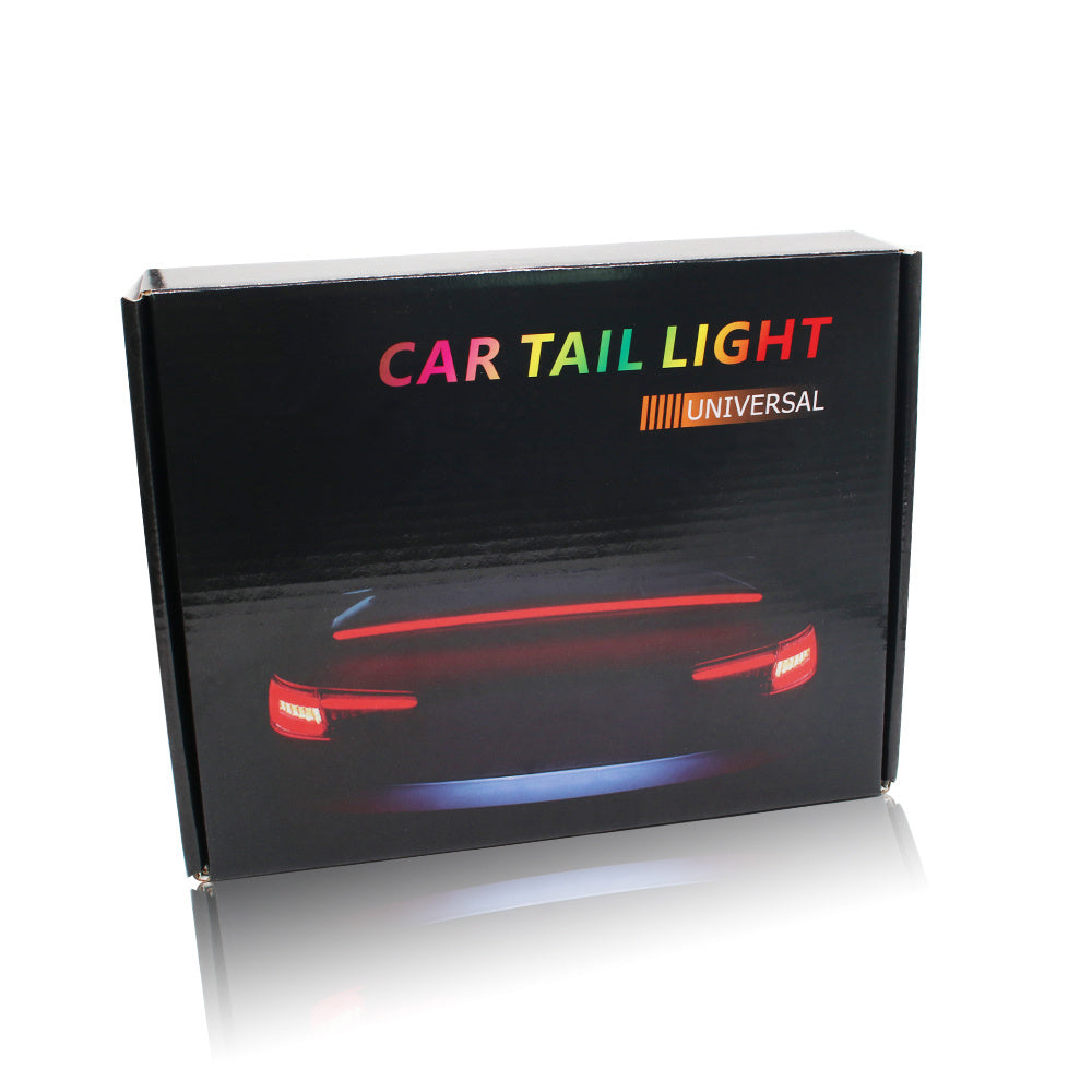 Becquet de coffre universel LED bande de voiture frein queue clignotant