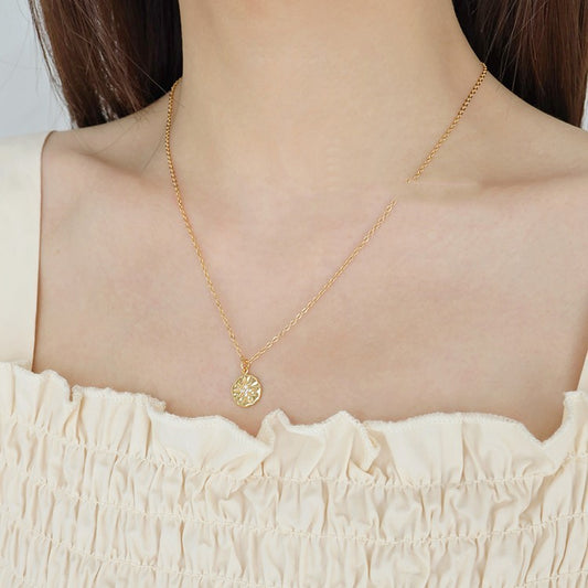European And American Retro Hexagram Necklace Women