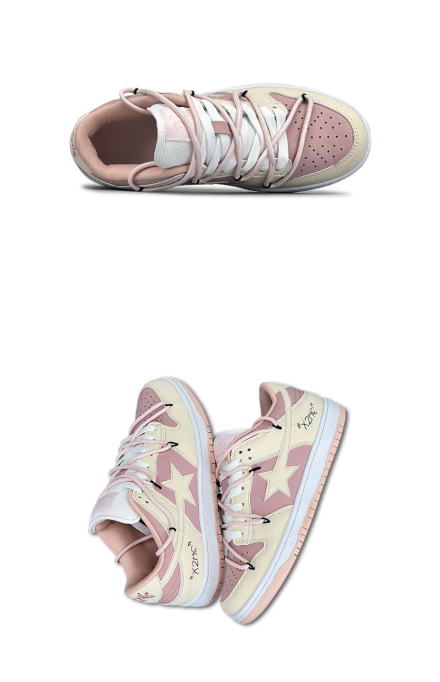 Zapatillas de deporte de estrella japonesa para mujer Ins Tide Wild primavera y otoño zapatos deportivos casuales suaves