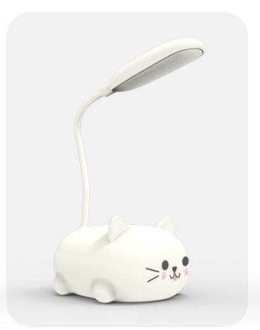 LED dessin animé mignon tuyau pour animaux de compagnie veilleuse pliante USB charge