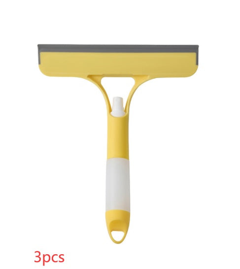 Grattoir à verre à jet d'eau double face domestique