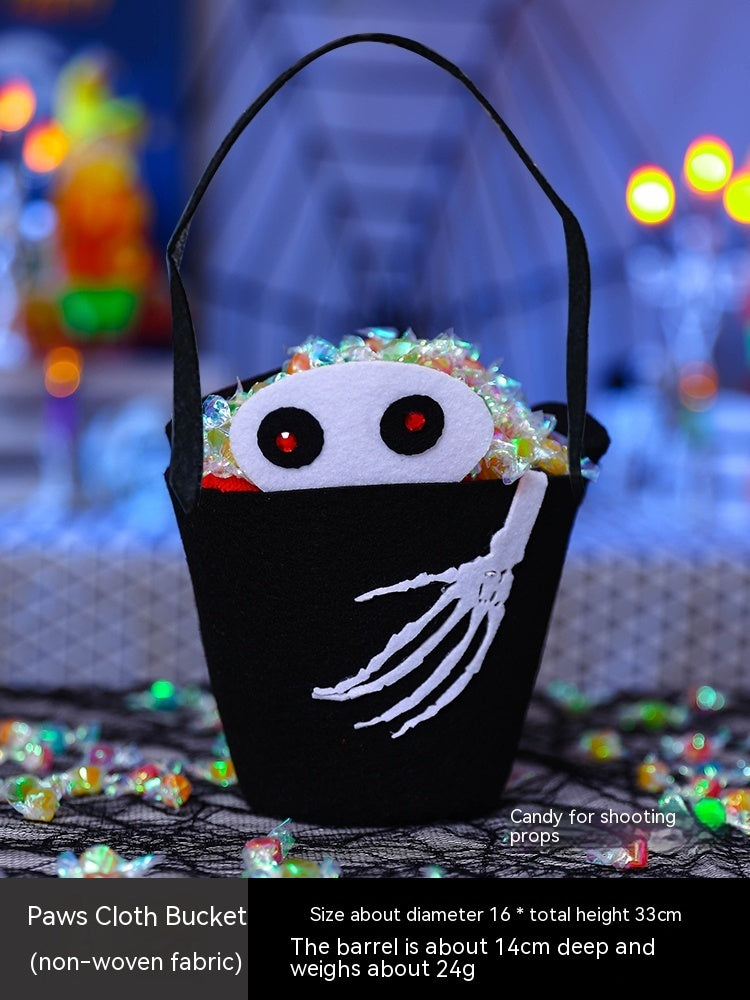 Halloween Pumpkin Bag Portable Children Props