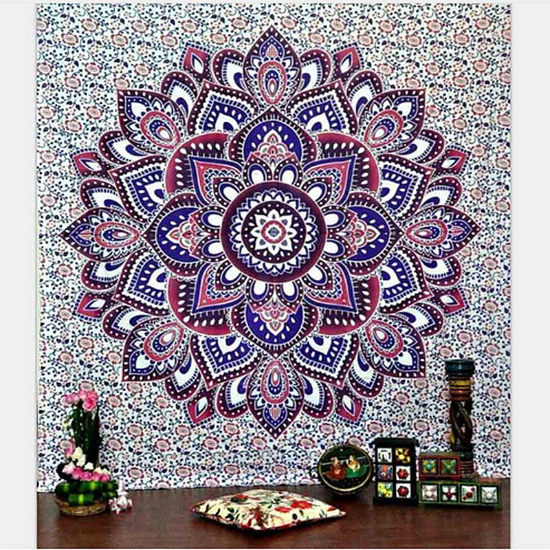Tapisseries mandala éléphant