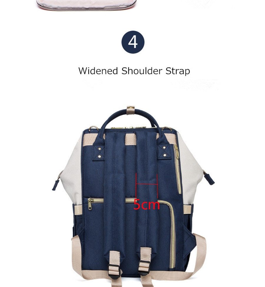 Bolso para mamá multifunción de gran capacidad, paquete maternal e infantil, bolso para mujeres embarazadas, mochila para madre 